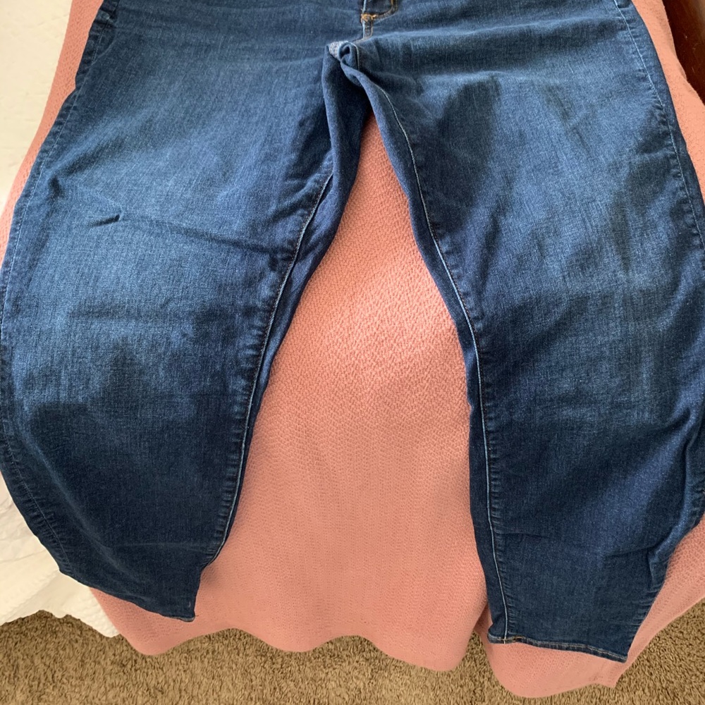 High waisted loft boyfriend jeans